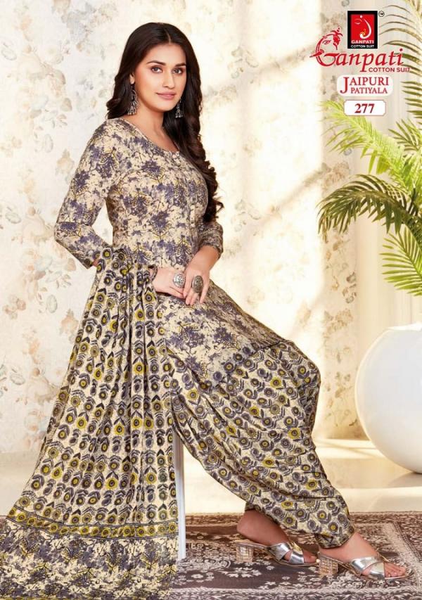 ganpati Jaipuri Patiyala Vol-12 – Dress Material